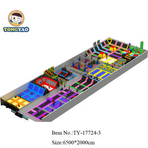 <span class=keywords><strong>Trampoline</strong></span> de fitness <span class=keywords><strong>rectangulaire</strong></span> d'intérieur de 8 pieds pour salle de sport à domicile et parc d'attractions avec toit de tente d'exercice <span class=keywords><strong>Trampoline</strong></span> pour enfants et adultes - Product Image 5