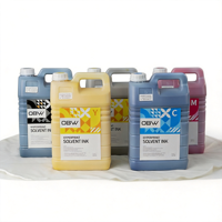 Encre solvant nano-filtrée inodore anti-précipitation pour tête d'impression KONICA 9888H pour l'impression d'affiches publicitaires en centres commerciaux intérieurs