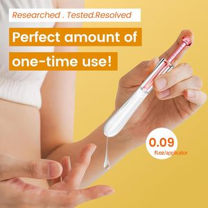 Gel Pengencang vagina Chamomile, pelumas feminin pelembab tahan lama dengan 10 Gel sekali pakai yang telah diisi sebelumnya untuk intim kekeringan - Product Image 2