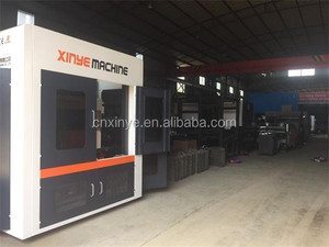 पूरी तरह से स्वचालित गैर बुना बॉक्स पाश संभाल बैग बनाने की मशीन - Product Image 4