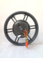 Kit de conversion VTT électrique à moteur moyeu sans balais haute puissance 48V 1500W avec roue en aluminium écologique