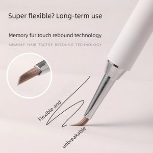 High Quality Nail <b>Brush</b> Set With Special Phototherapy Pen Flat Liner <b>Brushes</b> Wood Handle Nylon Fibers Custom Logo Box Packaging - Product Image 6