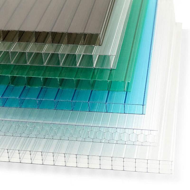 High Quality Durable Corrugated Clear Polycarbonate PC Sheet for Hotel Roofs Factory Supply-Sun Sheets & Embossed PC Sheets