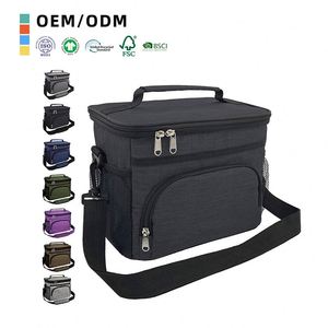 Sac isotherme personnalisé avec logo, 600D, imperméable, grande capacité 24L, pour hommes, travail, voyage, pique-nique - Product Image 1