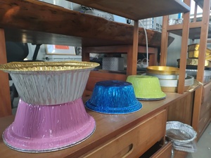 Nhà sản xuất hộp đựng thức ăn bằng nhôm dùng một lần, hộp cơm trưa bằng giấy bạc nhôm, hộp đựng thức ăn bằng nhôm có nắp - Product Image 5