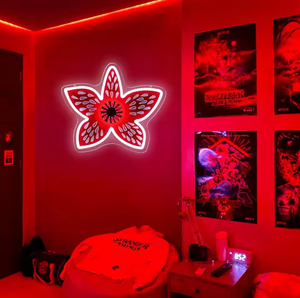 Letrero de Neón de <span class=keywords><strong>Stranger</strong></span> <span class=keywords><strong>Things</strong></span> Temporada Final, con Alimentación USB, Regulable, IP65, para Fanáticos, Decoración de Dormitorio o Sala de Juegos, Luz de Neón LED Demogorgon - Product Image 3