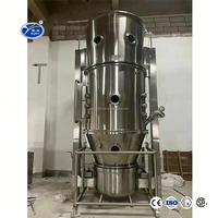 Sécheur à lit fluidisé à haute vitesse pour la transformation alimentaire, modèle FL, avec fonctionnement intégré, pour la granulation du collagène