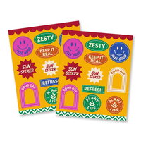 Pegatinas Personalizadas con Logotipo, Vinilo Impermeable Transparente, Etiquetas Troqueladas, Impresión de Pegatinas al por Mayor para Pequeñas Empresas