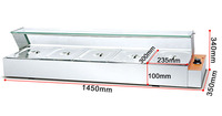 Bain-marie électrique de table en acier inoxydable de qualité commerciale Fuqi, robuste, pour buffet, design moderne et écologique