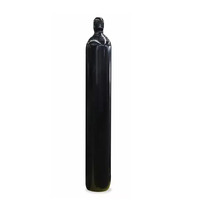 Bouteilles de gaz industrielles haute pression en acier pour soudage, argon, hélium, hydrogène, eau liquide, dioxyde de carbone, azote, 48 kg
