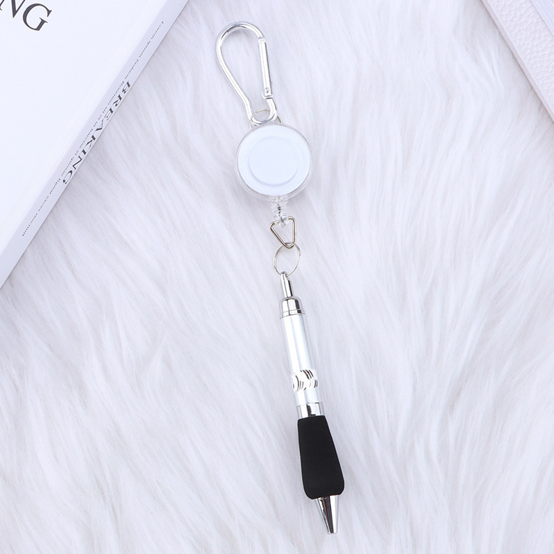 Tipo de bala 1,0 mm (recambio de bolígrafo negro) - plateado