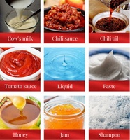 Machine de remplissage pneumatique à piston pour mayonnaise, pâte de tomate, miel, crème cosmétique, dentifrice et pommade – Meilleures ventes