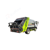 Nouveau camion compacteur de déchets Diesel 2026 de 12 m³ à usage intensif avec transmission 4x2 pour services d'assainissement urbain et gestion des déchets
