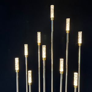 New China Wedding Auditorium Iron Crystal Luminous Ornaments Oscar Road Lead Lamp Banquet Layout Props Stage Decorative <strong>Model</strong> - Product Image 2