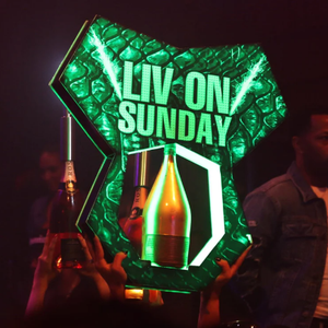 Papillon personnalisé LED Lumières Bouteille Service Présentateur Boîte <span class=keywords><strong>de</strong></span> nuit Bar Accessoires avec fonction écologique - Product Image 1