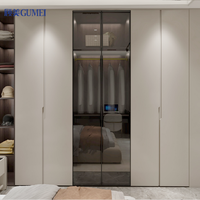 Hôtel Villa de luxe Design tout-en-un Ensemble complet d'armoires de cuisine modernes Plan de design d'intérieur 3D