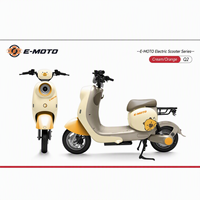 Moto électrique sans balais 1200W 48V à autonomie ultra longue, avec siège confortable, idéale pour les trajets quotidiens des femmes – Vente directe usine