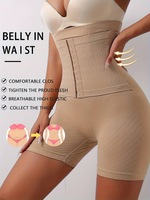 Ceinture de soutien respirante pour femme, gaine abdominale amincissante, culotte gainante une pièce
