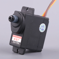 NOUVEAU Moteur CC sans noyau KST DS113MG V6.0 Micro Servo Numérique Engrenage en Acier Trempé 3.5kg 0.09sec Pièces pour Avion RC Électrique