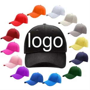 Yüksek kalite promosyon özel Logo beyzbol şapkası 6-panel şapka baskı nakış erkekler için Gorras De Beisbol Para Hombre De por