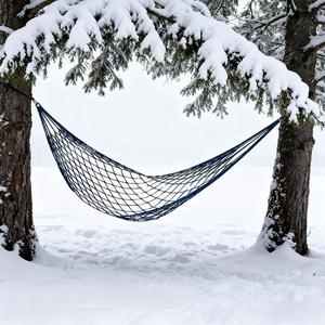 Nylon dây lưới võng người duy nhất võng cho ký túc xá ban công vườn ngoài trời sử dụng thoải mái vải rộng rãi Thiết kế nhanh chóng thiết lập - Product Image 3