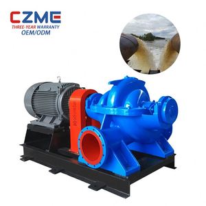 Pompe centrifuge horizontale à double aspiration à corps divisé série CZME Sh anti-cavitation pour projets de conservation de l'eau - Product Image 1