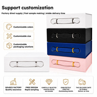 Boîte cadeau pliable de Noël, boîte cadeau magnétique pliable de luxe, boîte cadeau magnétique personnalisée en gros, emballage personnalisé pour cosmétiques et bijoux
