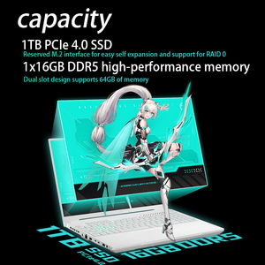 Laptop Tuf Gaming F16 Precio de Fábrica I9 I7 Rtx 4060 Rtx4070, 16 Pulgadas, 2.5K 165HZ 2560*1600, Laptop Económica - Product Image 3