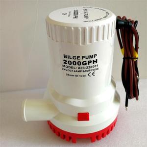 12V DC Self-Priming Bilge <b>Pump</b> 1500GPH/2000GPH <b>Marine</b> Centrifugal Seawater <b>Pump</b> Plastic Used Condition - Product Image 4