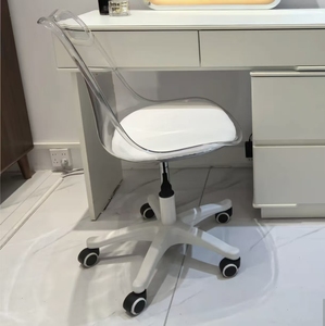 13. Coiffeuse moderne minimaliste en bois crème avec miroir éclairé et rangement multifonction, de luxe, pour chambre et appartement, pour le <span class=keywords><strong>maquillage</strong></span> - Product Image 4