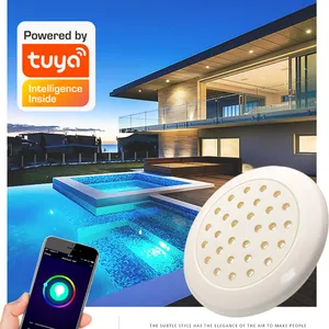 DC 12 volt schwimmen pool led licht 15w wasserdichte Rgb Wifi App control Tuya pool licht