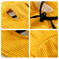 Casquette de baseball unie de luxe pour chien et chat, visière d'été pour la plage avec trous pour les oreilles, réglable, ensemble assorti chien-humain, 100% coton