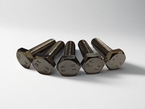 8.8 lục giác tùy chỉnh, 4.8, bu lông cường độ cao 12.8 cấp bằng thép carbon mạ kẽm, ốc vít lục giác bên ngoài và đai ốc - Product Image 4