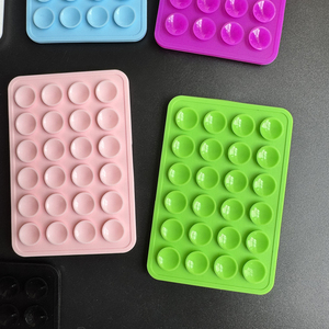 Support de téléphone portable antidérapant en silicone à 24 ventouses – Accessoire de maintien pour téléphone - Product Image 6