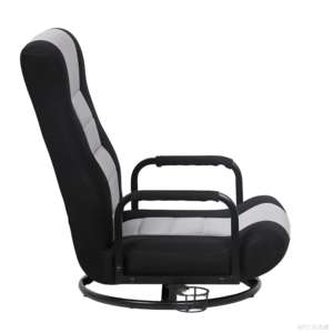 <span class=keywords><strong>Chaise</strong></span> de jeu pivotante à 360 degrés, <span class=keywords><strong>chaise</strong></span> de sol multifonctionnelle, fauteuil à bascule, soutien lombaire, dossier réglable et pliable, <span class=keywords><strong>chaise</strong></span> de loisirs - Product Image 3