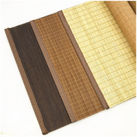 Ensemble de tapis de thé vintage en bambou, carré, portable, isolant thermiquement, super long, avec nappe, origine Chine, modèle TC-013