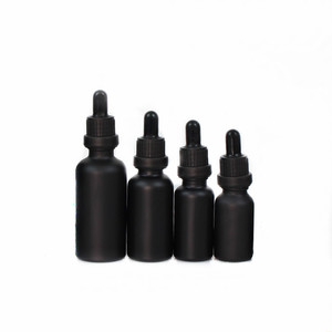 Nhà cung cấp mỹ phẩm <span class=keywords><strong>10ml</strong></span> đen nhỏ giọt tinh dầu chai thủy tinh với <span class=keywords><strong>Pipette</strong></span> - Product Image 1