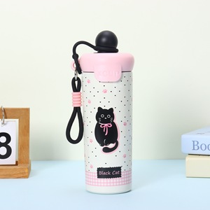 Tazza Termica Portatile in Acciaio Inox, Grande Capacità, Isolante, Antigoccia, Nuovo Design con Simpatici Animali Cartoon - Product Image 4