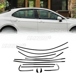 Tira Decorativa para Ventana de Coche, Marco de Puerta Exterior de Acero Inoxidable para Toyota Camry 2018-2024, Kit de Carrocería, Accesorios para Coche - Product Image 3