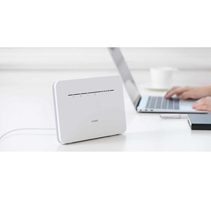 Routeur domestique/bureau débloqué <span class=keywords><strong>B535</strong></span>-<span class=keywords><strong>232</strong></span> CAT 7 300 Mbps 4G/LTE noir avec port téléphonique, comprend 2 antennes externes, fonctionne avec routeur - Product Image 3