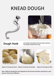 20L 25L 30L 40L 50L thương mại điện thép không gỉ bột hành tinh trộn vành đai phong cách - Product Image 6