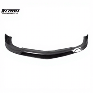 ICOOH Racing <span class=keywords><strong>R</strong></span> estilo fibra de carbono cuerpo Kit parachoques delantero labio divisor para mercedes-benz 2007 W204 C63 2014- - Product Image 1