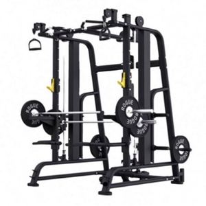 Máquina de gimnasio multifuncional al por mayor: Jaula de potencia, rack de sentadillas, máquina Smith, cable cruzado para culturismo, entrenamiento en casa de acero. - Product Image 1