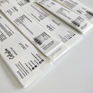 Étiquettes d'emballage personnalisées avec <span class=keywords><strong>code</strong></span> d'impression couleur noire, autocollants en vinyle imperméables pour shampooing avec <span class=keywords><strong>code</strong></span> QR - Product Image 3