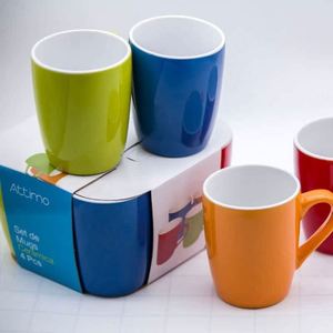 Mug à thé et à café en porcelaine de Noël personnalisé avec logo, 11 oz et 15 oz, blanc classique, sublimation, tasse en céramique vierge avec un style de design classique - Product Image 2