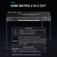 OEM ODM kontrol PC IR kontrol HDMI 4K 30Hz 1080x3840 RS232 Full HD 2610 P 4K sakelar matriks HDMI 4x4