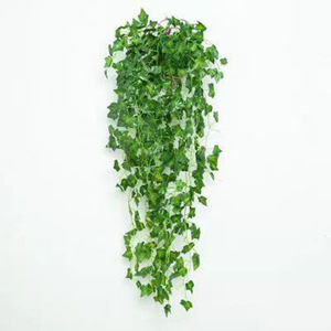 Plantes artificielles suspendues, lierre vert, fleurs en soie plastique, décoration murale, verdure d'intérieur - Product Image 2