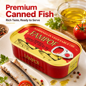 Huile d'olive Momrite Premium Sauvage et Salée 125g 50 Boîtes Vente en Gros Saine Riche en Protéines Style Méditerranéen Prête à l'emploi - Product Image 1