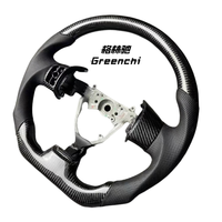 Utilizado para la modificación del volante Toyota RAV4 Rongfang con volante de fibra de carbono de diodo luminoso