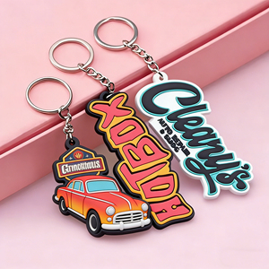 พวงกุญแจพีวีซีแบบนิ่ม 2 มิติ ผลิตตามสั่ง ปรับแต่งได้ เป็นมิตรกับสิ่งแวดล้อม หลายชั้น สีสันเข้ากัน ขนาดตามสั่ง สำหรับงานโปรโมชั่นแบบกันความร้อน - Product Image 2